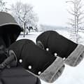 Stroller Gloves, Windproof and Waterproof Stroller Mittens for Baby, Soft Warm Protective Gloves Strollers Bikes