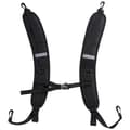 Backpack Straps, Adjustable Padded Shoulder Straps for Backpack, Dry Bag (1 pc, Black)