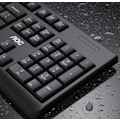 Miniatyrbild 3 av 8: Fullstort datortangentbord med Plug-and-Play-funktionalitet, optisk trådlös mus för hög precision, uppladdningsbart tangentbord & mus-kombination för