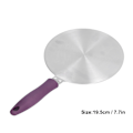 Miniatyrbilde 6 av 8: Induksjonskomfyr Varmespreder med Håndtak Gasskomfyr Diffuser Konverter Plate Tilbehør20# 19.5cm / 7.7in