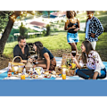 Miniatyrbild 5 av 5: Ultimat Utomhuskompis, Sandtät Bekväm Struktur Picknickfilt, Vikbar Vattentät, Hållbar Extra Stor Picknickfilt För Utomhusbruk