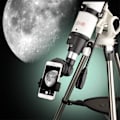 Miniatyrbild 6 av 6: Justerbart smartphonefäste för tubkikareadapter, snabbjustering, universell okular diameteranpassning 24mm-47mm, mjukt materialskydd