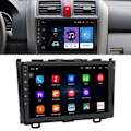Miniatyrbillede 1 af 8: 9in Bil GPS Navigation 1080HD Touch Screen Understøtter WiFi 1G RAM og 16G ROM til Android 11 System Passer Til CRV 2007‑2011
