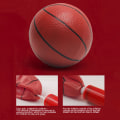 Miniatyrbilde 6 av 8: Mini Basketball Hoop Set Hullfritt Montering Bounce Design Rød Svart Innendørs Foreldre Barn Interaksjon Basketball Leker