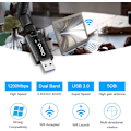 Miniatyrbild 7 av 8: Revolutionerande Trådlös Hubb, Bluetooth 5.3 USB-Adapter för Sömlös Anslutning, 1200Mbps Dual Band WiFi för PC, 5dBi Antenn för Utökad Räckvidd