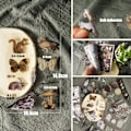 Miniatyrbild 5 av 5: Semi-Permanent Tatuering, Vattentålig Temporär Tatuering, Långvarig For Now-bläck, Varar 1-2 Veckor, Rymdtema, Galax Solsystem-inspirerad, 3 X 3 Tum,