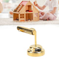 Pikkukuva 1 / 8: Nukkekodin miniatyyri seinävalaisin Mini LED Nukkekodin seinävalaisin paristolla 1/12 Nukkekotihuonekalujen koristeluun Kulta