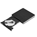 Miniatyrbild 2 av 8: Extern Blu Ray Cd Dvd-enhet, 5-i-1-enhet för Mac Os Windows10/8/7 Linux, Portabel för organisering, Bred kompatibilitet, Plug and Play, Eftermarknad