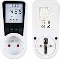 Miniatyrbild 1 av 5: Energiförbrukningsmätare, Hem Energiövervakare med Strömmätarplugg, Spänning Ampere Kostnadskalkylator & Överbelastningsskydd, Data Minnesfunktion,