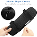 Miniatyrbild 7 av 8: Lyxiga Armstödsdynor, Högdensitets Memory Foam Stolsarmstödsskydd, Ergonomiskt Utformade för Optimalt Armbågsstöd, Universell Passform för Olika