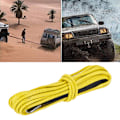 Miniatyrbillede 1 af 8: 15M Syntetisk Reb 7700LBS Spil Kabel Nylon Erstatning til Smittybilt SUV Lastbil ATV UTV Gul