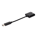 Miniatyrbild 2 av 8: Effektiv USB Typ C till 3,5 mm Ljudadapter för Högupplöst Ljud, Inbyggt DAC-chip Stöder Hi-Res Audio, Var Avslappnad och Effektiv med Snabb