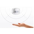 Miniatyrbild 8 av 8: Infraröd Rörelsesensor, Vinkeljusterbar PIR-detektor för Bred Täckning, Automatisk På/Av Ljusbrytare med Timerfunktion, Idealisk för Inomhus och Utomhus
