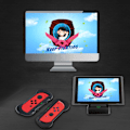 Miniatyrbild 6 av 7: Nintendo Switch Dockningsstation, Ersättningsdocka med One-touch Display Switching för Enkel Spelupplevelse, Utrustad med Extra USB 3.0-Port &