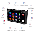 Miniatyrbillede 7 af 8: 9in Bil GPS Navigation 1080HD Touch Screen Understøtter WiFi 1G RAM og 16G ROM til Android 11 System Passer Til CRV 2007‑2011