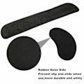 Miniatyrbild 8 av 8: Extra Tjockt Handledsstöd i Memory Foam, Halkfri Texturbas, Ergonomisk Design för Avlastning vid Skrivande