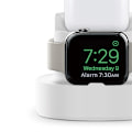 Miniatyrbild 3 av 5: Nattduksbordsfunktion Ställ för Apple Watch, Snabbladdningsstöd för IOS Watch Series 4/3/2/1, Lättviktig och Portabel för Resor, Hem och