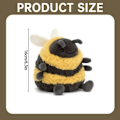 Miniatyrbillede 4 af 5: Jellycat Albee Bee Spring Plys - 16 cm Bi Udstoppede Dyr, Blødt Udstoppede Dyr til Børn & Voksne, Hyggelig Forårsdekoration