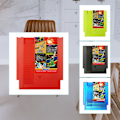 Miniatyrbilde 5 av 5: Forever GAMES OF NES 852-i-1 (405+447) Spillkassett for NES-konsoll, 1024MBit Flash Chip i bruk - Svart