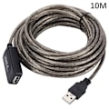 Miniatyrbild 1 av 8: USB 2.0 Förlängningskabel 5M/10M/15M USB 2.0 Förlängare USB Repeater{YD} 10M