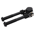 Miniatyrbillede 5 af 8: Riffel Bipod 360 Graders Drejelig, Foldbart Design Med Hurtigudløsning, Flykvalitets Aluminiumskonstruktion Til Picatinny Skinne, Justerbar Højde