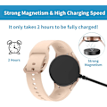 Miniatyrbilde 4 av 6: [2-pakning, 1 meter] Lader for Samsung Galaxy Watch 7/6/6 Classic/5/5 Pro/Ultra/FE, Galaxy Watch 4/3/Active 2/Active hurtiglading