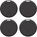 Miniatyrbillede 1 af 5: 4 stk. GPS Tracker Smart Locator med Bluetooth, Mini Trådløs Tracker, Nøgle