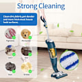 Miniatyrbilde 3 av 3: Stykker ZR850002 Kluter for Rowenta Clean & Steam ZR850002 ZR005801 ZR005804 Vaskbare Mikrofiberputer for Rowenta RY7xxx RY8xxx