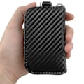 Miniatyrbillede 5 af 5: Sort Faraday Bilnøgleholder, Kulfiber Signalblokerende Bilnøglecover, Anti-Hacking, RFID Signalblokering, Tyverisikringskasse