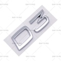 Miniatyrbilde 1 av 11: D2 D3 D4 D5 D6 D7 D8 merke egnet for Volvo modifisert bilvolum bak digital engelsk[YD] D3-Silver