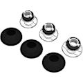 Miniatyrbillede 2 af 5: 3x Ørepropper til Plantronics Voyager Legend øreproppesæt, Plantronics Voyager 5200 5220 5210 Bluetooth headset skumbetræk - Medium【mo】 Small*3pack