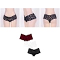 Miniatyrbillede 4 af 4: Sensuel lingeri, Sexy og elegant Tanga, Blonder Tanga, Sort T40-42, Sexy Sæt, Sexy dameundertøj, Tanga, Dameundertøj Sort 40 Black