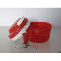 Miniatyrbilde 4 av 5: Tupperware Chef Turbo-Chef rød D158 løkhakker Speedy Boy løkhakker 27357 null ingen