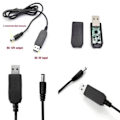 Pikkukuva 7 / 11: USB-DC 5V 9V 12V sovitinkaapeli USB-8 kpl DC-pistorasiaan reitittimelle, minituulettimelle, kaiuttimelle, WIFI-latauspankkiliittimelle