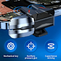 Miniatyrbild 4 av 5: PUBG Mobile Trigger Controller 4 Triggers L1R1 L2R2 Gamepad för