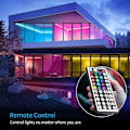 Miniatyrbillede 6 af 9: Fleksibel 10m RGB LED-stribe / Lysløkke / LED-stribe Bluetooth APP Multicolor multifärg