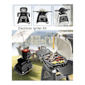 Miniatyrbilde 4 av 5: 63788 Tenningssett for Q320 2008 & Q3200 2014 Serie Gassgriller 80452 60092 Trykknapptenning, Grilltenningssett [L]