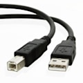 Pikkukuva 1 / 5: USB-datakaapeli Canon Pixma MG2500 -tulostimelle, musta
