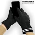 Miniatyrbillede 3 af 5: Varme handsker Handsker Vanter 37-45 grader Sort Black one size