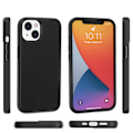 Miniatyrbillede 3 af 3: iPhone 13 Cover Blød TPU Slim Sort Sort