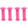 Miniatyrbilde 1 av 7: 2 Par Sykkelstyre Håndtak Sparkesykkelstyre Håndtak Sklisikre Gummisvamp Håndtak for BMX/MTB/Gutter og Jenter Barnesykler (Rosa){HONGDE}