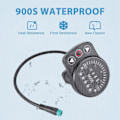 Miniatyrbillede 4 af 5: Kt-900s E-bike LED Display Meter Vandtæt Stik Display Kode Tabel Universal 24v/36v/48v Elec(){YD}