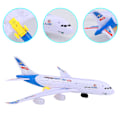 Miniatyrbillede 5 af 8: A380 Fly 43 cm Lang Elektrisk Modelflyvemaskine med Lyd og Lys Børnelegetøj Modelflyvemaskiner{YD} 0.1