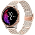 Miniatyrbilde 1 av 5: Klokkerem for Garmin Venu 2 Plus/Venu Sq/Vivoactive 5/Vivomove 3, Rustfritt Stål Metall Mesh 20mm Hurtigutløser Armbånd{YD}