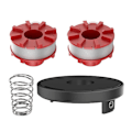 Miniatyrbillede 1 af 4: Til Einhell CE-CT 36 / 30 Li E-Solo / Agillo 36 / 255 BL / Agillo 18 / 200 græstrimmerspole Multicolor{HONGDE} Multicolor Style 2