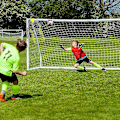 Miniatyrbillede 4 af 5: Fodboldtræningsmål til unge - Frisparkstræning, Skydning, Fodboldmål, Net, Soccer Topshottopbins Træning
