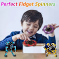 Miniatyrbild 5 av 7: 4 Stycken Transformabla Fidget Spinners Stresslindrande Sensoriska Leksaker[YD]