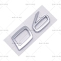 Miniatyrbilde 11 av 11: D2 D3 D4 D5 D6 D7 D8 merke egnet for Volvo modifisert bilvolum bak digital engelsk[YD] D2-Silver