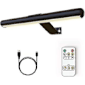 Miniatyrbilde 1 av 5: Trådløse bildelamper med timer, 2 i 1 oppladbart batteri malerilampe, displaylampe med 3 lysmoduser, bildelamper【YD】