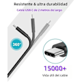 Miniatyrbild 4 av 7: 45W USB C Laddare - Supersnabb Laddning för Samsung Galaxy S24/S23/S22 & A Serien - Inkluderar 2m USB C Kabel